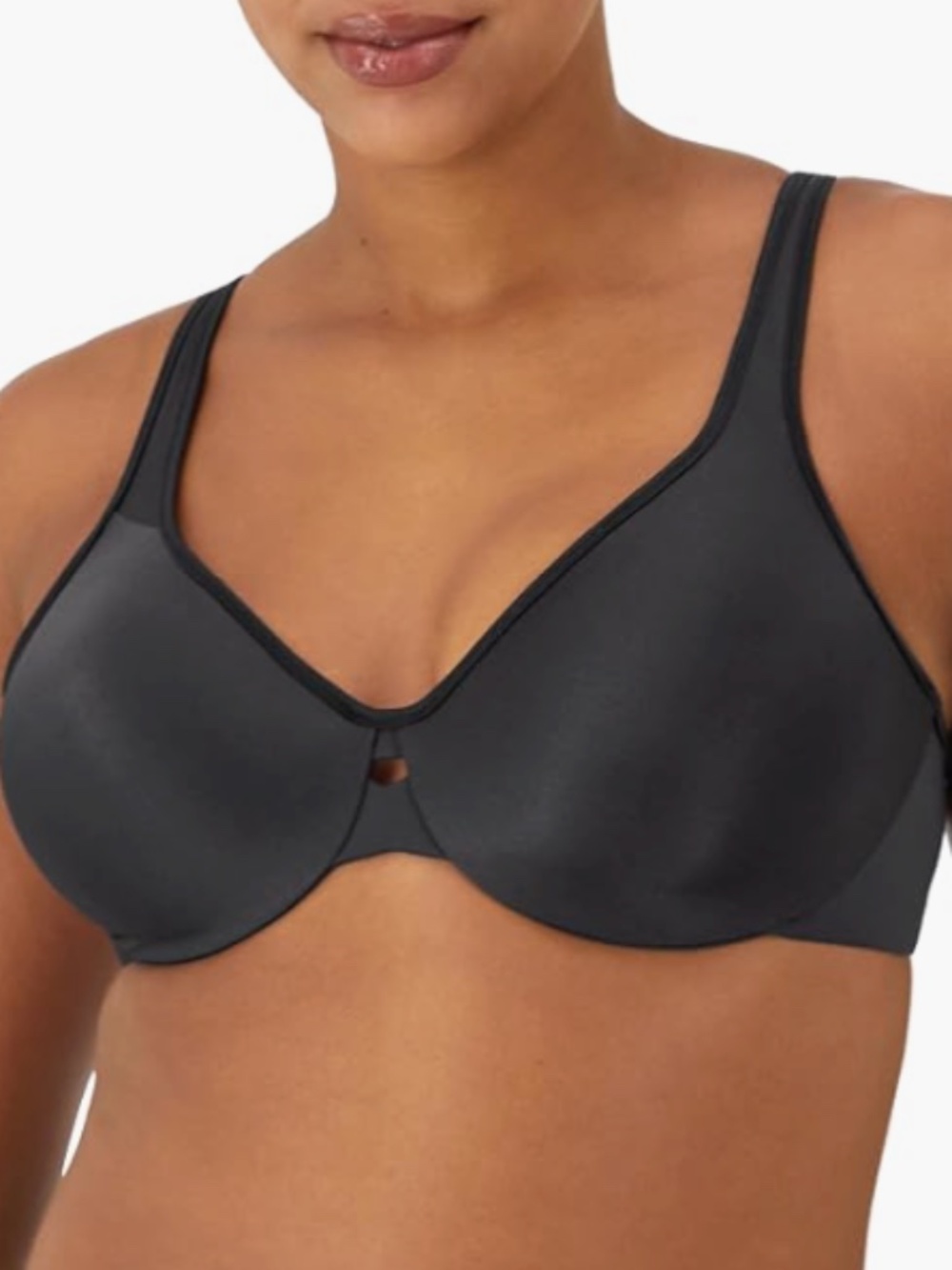 Lilyette by Bali Minimizer Bra for Women, Dream Keyhole Onyx Size 42DDD 12194